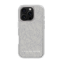Slim Protection Case［ LAGUNAMOON - FlowerPattern - Grey ］