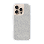 Slim Protection Case［ LAGUNAMOON - FlowerPattern - Grey ］