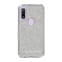 Slim Protection Case［ LAGUNAMOON - FlowerPattern - Grey ］