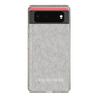 Slim Protection Case［ LAGUNAMOON - FlowerPattern - Grey ］
