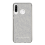 Slim Protection Case［ LAGUNAMOON - FlowerPattern - Grey ］