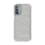 Slim Protection Case［ LAGUNAMOON - FlowerPattern - Grey ］