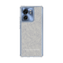 Slim Protection Case［ LAGUNAMOON - FlowerPattern - Grey ］