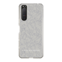 Slim Protection Case［ LAGUNAMOON - FlowerPattern - Grey ］