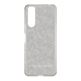 Slim Protection Case［ LAGUNAMOON - FlowerPattern - Grey ］