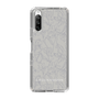 Slim Protection Case［ LAGUNAMOON - FlowerPattern - Grey ］