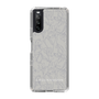 Slim Protection Case［ LAGUNAMOON - FlowerPattern - Grey ］