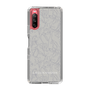Slim Protection Case［ LAGUNAMOON - FlowerPattern - Grey ］