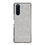 Slim Protection Case［ LAGUNAMOON - FlowerPattern - Grey ］