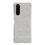 Slim Protection Case［ LAGUNAMOON - FlowerPattern - Grey ］