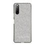 Slim Protection Case［ LAGUNAMOON - FlowerPattern - Grey ］