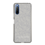 Slim Protection Case［ LAGUNAMOON - FlowerPattern - Grey ］