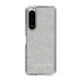 Slim Protection Case［ LAGUNAMOON - FlowerPattern - Grey ］