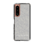 Slim Protection Case［ LAGUNAMOON - FlowerPattern - Grey ］