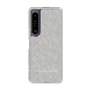 Slim Protection Case［ LAGUNAMOON - FlowerPattern - Grey ］