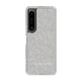 Slim Protection Case［ LAGUNAMOON - FlowerPattern - Grey ］