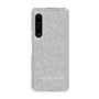 Slim Protection Case［ LAGUNAMOON - FlowerPattern - Grey ］