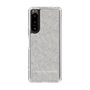 Slim Protection Case［ LAGUNAMOON - FlowerPattern - Grey ］