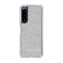 Slim Protection Case［ LAGUNAMOON - FlowerPattern - Grey ］