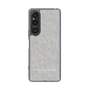 Slim Protection Case［ LAGUNAMOON - FlowerPattern - Grey ］