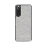 Slim Protection Case［ LAGUNAMOON - FlowerPattern - Grey ］