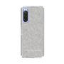 Slim Protection Case［ LAGUNAMOON - FlowerPattern - Grey ］