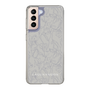 Slim Protection Case［ LAGUNAMOON - FlowerPattern - Grey ］