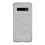 Slim Protection Case［ LAGUNAMOON - FlowerPattern - Grey ］