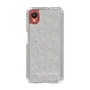 Slim Protection Case［ LAGUNAMOON - FlowerPattern - Grey ］