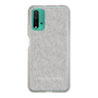 Slim Protection Case［ LAGUNAMOON - FlowerPattern - Grey ］