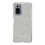 Slim Protection Case［ LAGUNAMOON - FlowerPattern - Grey ］