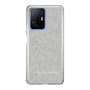 Slim Protection Case［ LAGUNAMOON - FlowerPattern - Grey ］