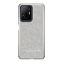 Slim Protection Case［ LAGUNAMOON - FlowerPattern - Grey ］