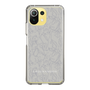 Slim Protection Case［ LAGUNAMOON - FlowerPattern - Grey ］
