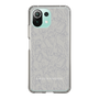 Slim Protection Case［ LAGUNAMOON - FlowerPattern - Grey ］