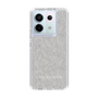Slim Protection Case［ LAGUNAMOON - FlowerPattern - Grey ］