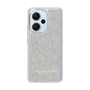 Slim Protection Case［ LAGUNAMOON - FlowerPattern - Grey ］