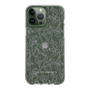Slim Protection Case［ LAGUNAMOON - FlowerPattern - Clear×Grey ］