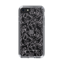 Slim Protection Case［ LAGUNAMOON - FlowerPattern - Clear×Grey ］