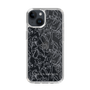 Slim Protection Case［ LAGUNAMOON - FlowerPattern - Clear×Grey ］