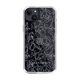 Slim Protection Case［ LAGUNAMOON - FlowerPattern - Clear×Grey ］