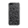 Slim Protection Case［ LAGUNAMOON - FlowerPattern - Clear×Grey ］