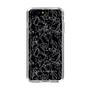 Slim Protection Case［ LAGUNAMOON - FlowerPattern - Clear×Grey ］