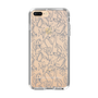 Slim Protection Case［ LAGUNAMOON - FlowerPattern - Clear×Grey ］