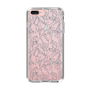 Slim Protection Case［ LAGUNAMOON - FlowerPattern - Clear×Grey ］