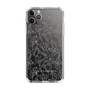 Slim Protection Case［ LAGUNAMOON - FlowerPattern - Clear×Grey ］