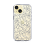 Slim Protection Case［ LAGUNAMOON - FlowerPattern - Clear×Grey ］