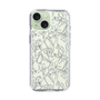 Slim Protection Case［ LAGUNAMOON - FlowerPattern - Clear×Grey ］