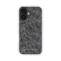 Slim Protection Case［ LAGUNAMOON - FlowerPattern - Clear×Grey ］