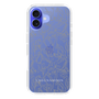Slim Protection Case［ LAGUNAMOON - FlowerPattern - Clear×Grey ］